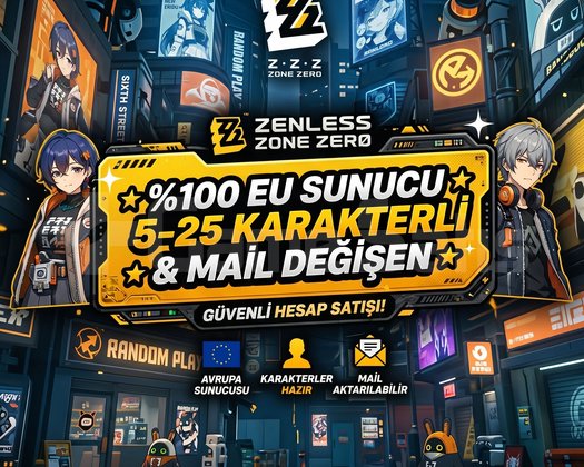 EU SUNUCU 5-25 KARAKTERLİ & MAİL DEĞİŞEN