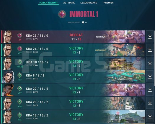 6 TANE SKİNLİ İMMO 1 HESAP