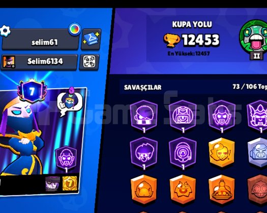 BRAWL STARS HESABI