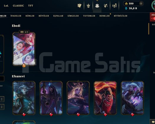 EUW PLAT 1 21LP BOL KOSTÜMLÜ FULL ŞAMP