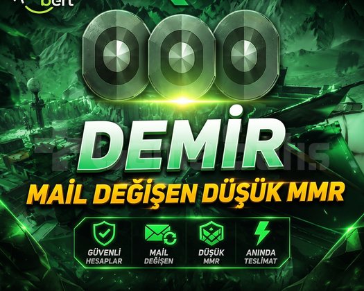 TR/EU DEMİR MMR | 20+ LVL DERECELİ HAZIR