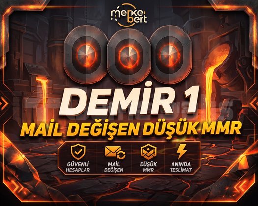 TR/EU DEMİR 1 | 20+ LVL DERECELİ HAZIR