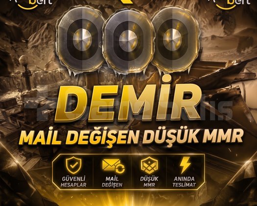 TR/EU DEMİR MMR | 20+ LVL DERECELİ HAZIR