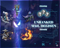 TR + UNRANKED + 5 MAÇ + MAİL DEĞİŞEN!