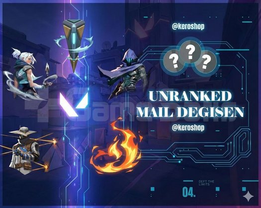 TR + UNRANKED + 5 MAÇ + MAİL DEĞİŞEN!