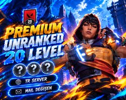 TR - PREMIUM 5 MAÇ UNRANKED - 20 LEVEL