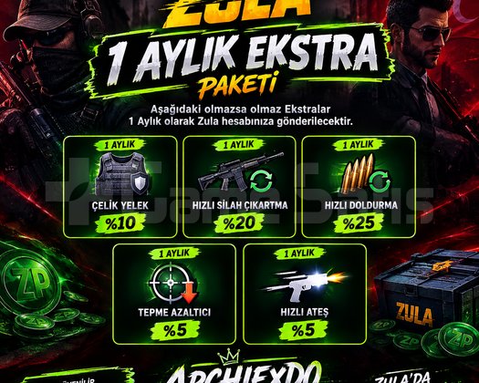 1 AYLIK EKSTRA PAKETİ