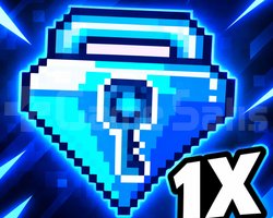 1X Blue Gems Lock