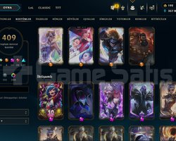 EUW 400SKİN+ ACİLİYETTEN SATILIK