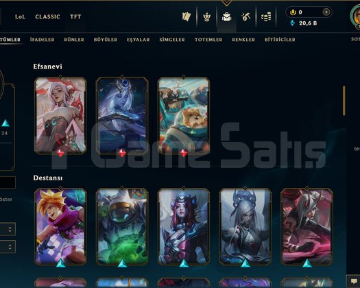 TR / 135 LEVEL / 40 SKİN / FUL HERO