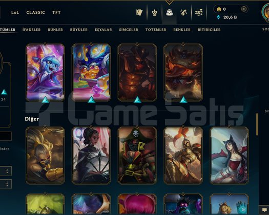 TR / 135 LEVEL / 40 SKİN / FUL HERO