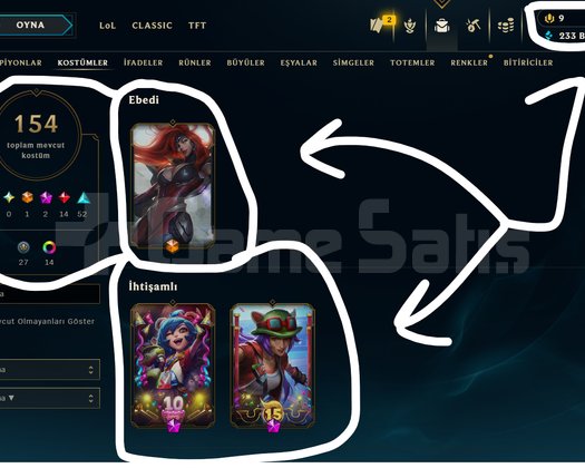 364 LEVEL / 119 SKİN / FUL HERO