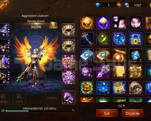 TR sunucusu 2.server 28 lvl kız büyücü