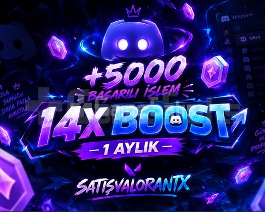 14X BOOST 1 AYLIK - +5000 BAŞARILI + HIZ
