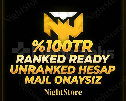 TR +20 UNRANKED HESAP HEMEN TESLİMAT !