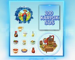 100 ADET KARIŞIK SOS ÇEŞİTLERİ