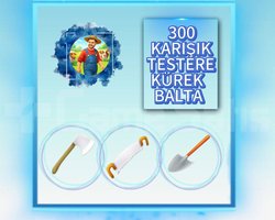 300 ADET TESTERE KÜREK BALTA