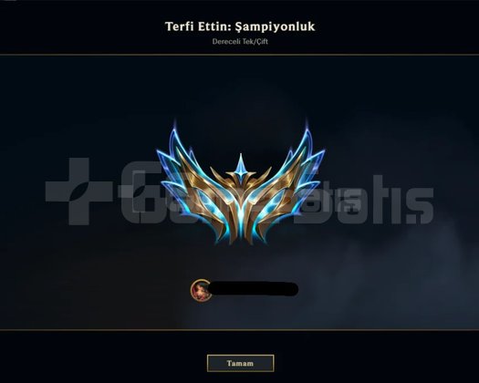 Gold 1 - Plat 1 Boost - Özel İlanı