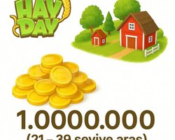 1 Milyon altın 21-39 SEVİYE ARASI