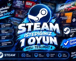STEAM İSTEDİĞİNİZ 1 OYUN EN UYGUNU
