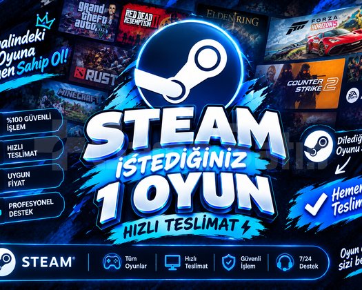 STEAM İSTEDİĞİNİZ 1 OYUN EN UYGUNU