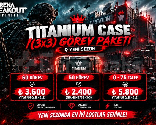 Arenabreakout İnfinite Titanium Case