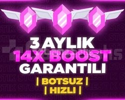 Discord - 3 Aylık + 14X +BOOST + GARANTİ