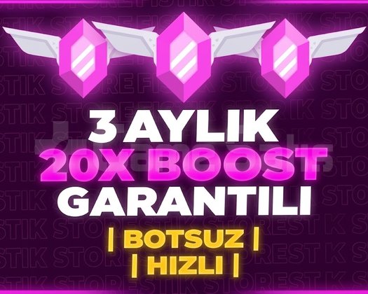 Discord - 3 Aylık + 20X +BOOST + GARANTİ