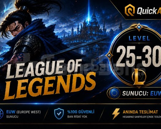 EUW Level 25-30 I Handmade I Fresh ISAFE