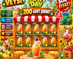 200 adet şerbet