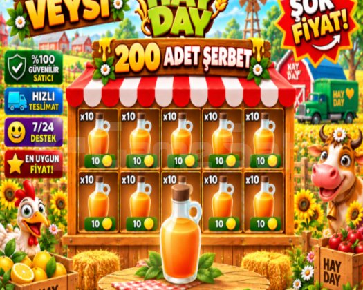 200 adet şerbet