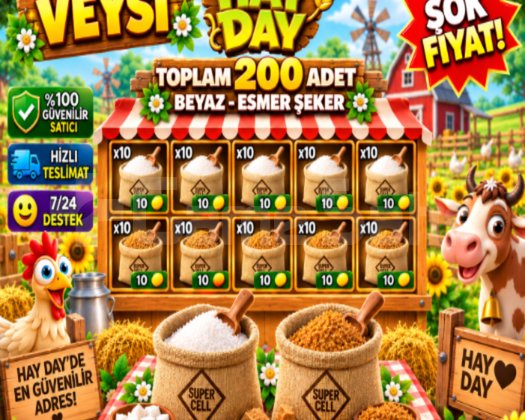 200 adet beyaz-esmer şeker