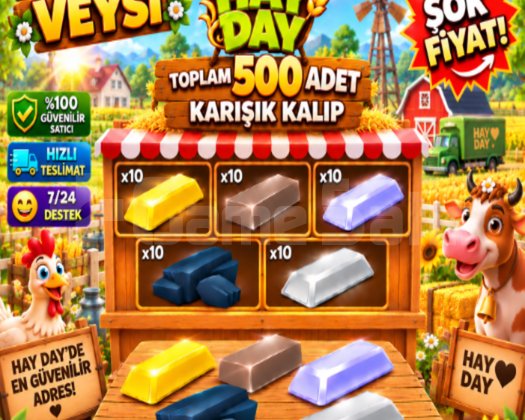 500 adet kalıp