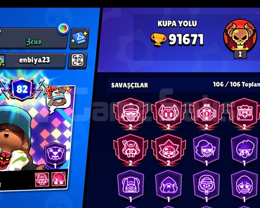 91k Kupa 82 Prestij 270+ kostüm