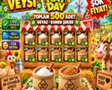 500 adet beyaz-esmer şeker