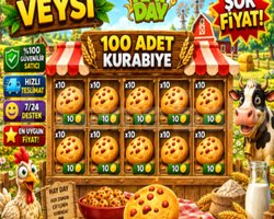 KAMPANYA 100 adet kurabiye