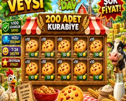 KAMPANYA 200 adet kurabiye