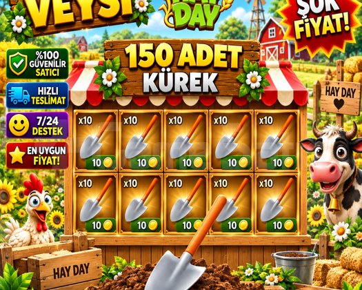 150 adet kürek
