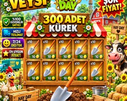 300 adet kürek