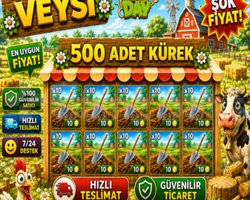 500 adet kürek