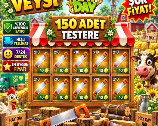 150 adet testere