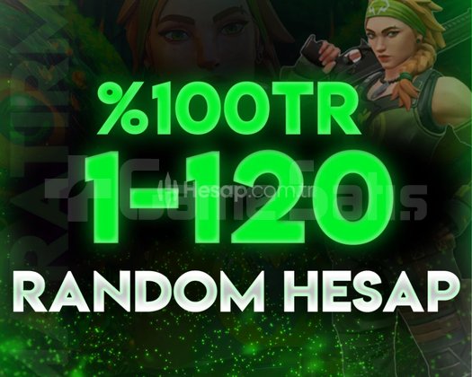 ???? 100TR ???? 1-120 SKIN HESAP GARAN