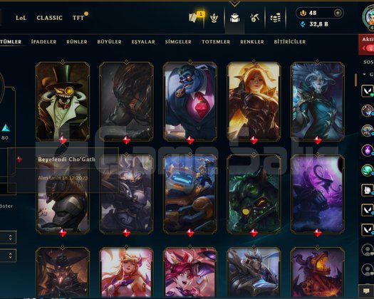 LOL 191 KOSTÜMLÜ + VALO HESAP