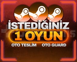 İSTEDİĞİNİZ 1 OYUN OTO TESLİM