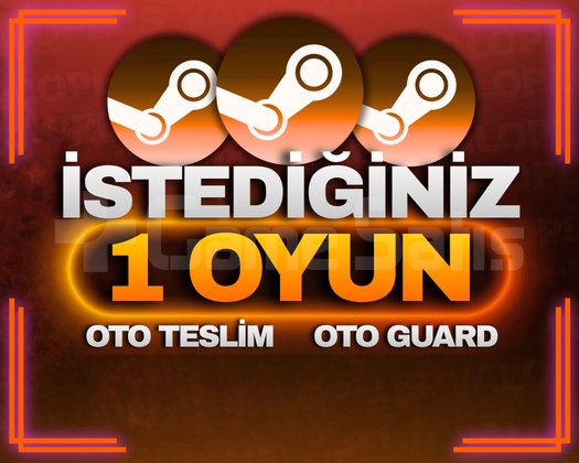 İSTEDİĞİNİZ 1 OYUN OTO TESLİM