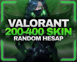 TR GİRİŞ 200-400 SKİNLİ VALORANT RANDOM