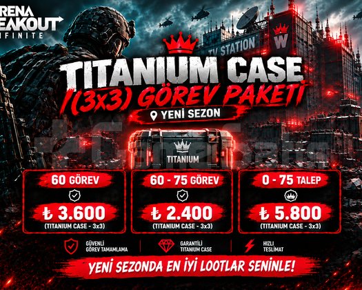 Arenabreakout İnfinite Titanium Case
