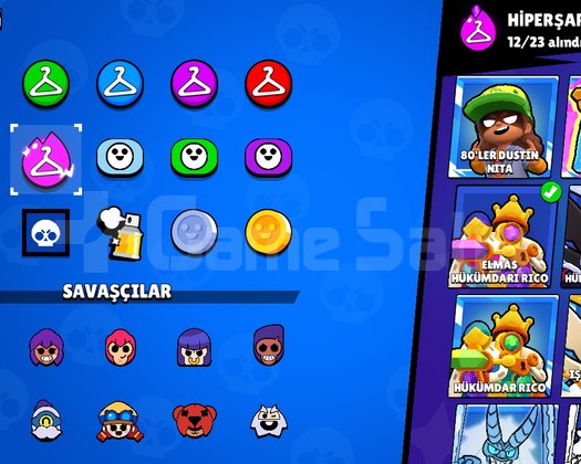 Op Brawl stars hesabı