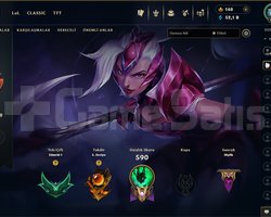 Full şampiyon 230+ kostüm Yüksek MMR