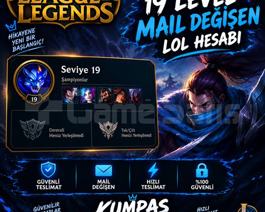 TR + 19LEVEL - MAİL DEĞİŞEN